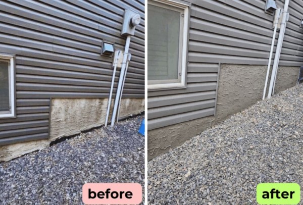Foundation Parging in Ottawa, ON (1)